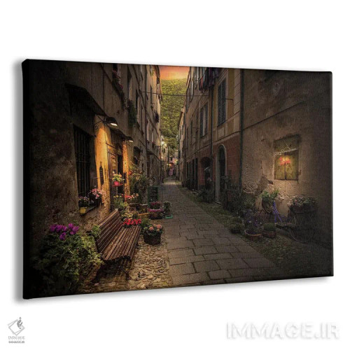 تابلو فینالبورگو (شهر ایتالیا) اثر انزو رومانو - نمای پرسپکتیو محصول