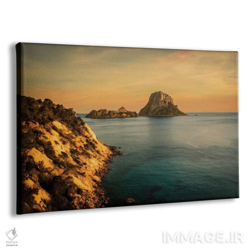 تابلو ایبیزا II (جزیره اسپانیا) اثر انزو رومانو - نمای پرسپکتیو محصول