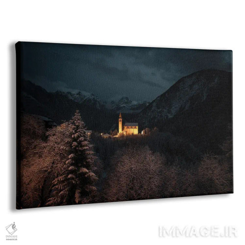 تابلو دره کادوره (ایتالیا) اثر انزو رومانو - نمای پرسپکتیو محصول