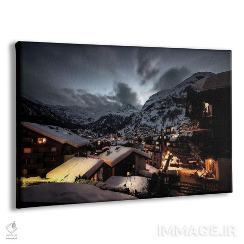 تابلو زرمات (سوئیس) اثر انزو رومانو - نمای پرسپکتیو محصول