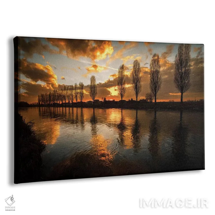 تابلو لاوانیا، لمباردیا (نواحی ایتالیا) اثر انزو رومانو - نمای پرسپکتیو محصول