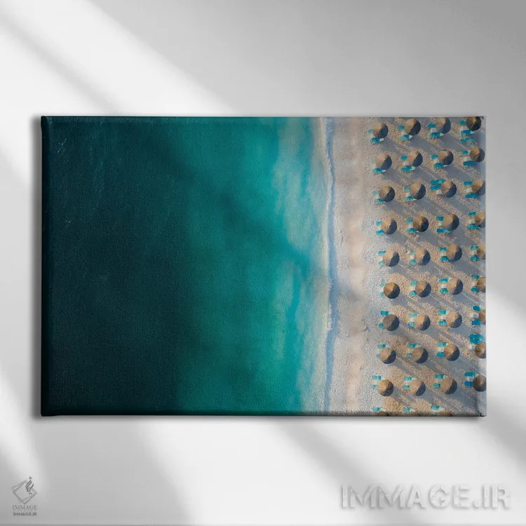 تابلو بینقص اثر اروس اریکا - نمای روبهرو روی دیوار