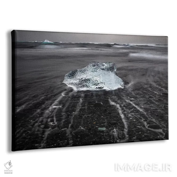 تابلو یخ ایسلندی اثر اریک فیشر - نمای پرسپکتیو محصول