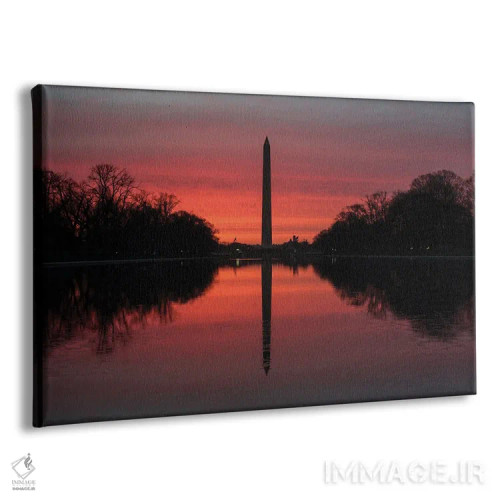 تابلو طلوع آفتاب در بناهای یادبود واشنگتن دیسی اثر اریک فیشر - نمای پرسپکتیو محصول