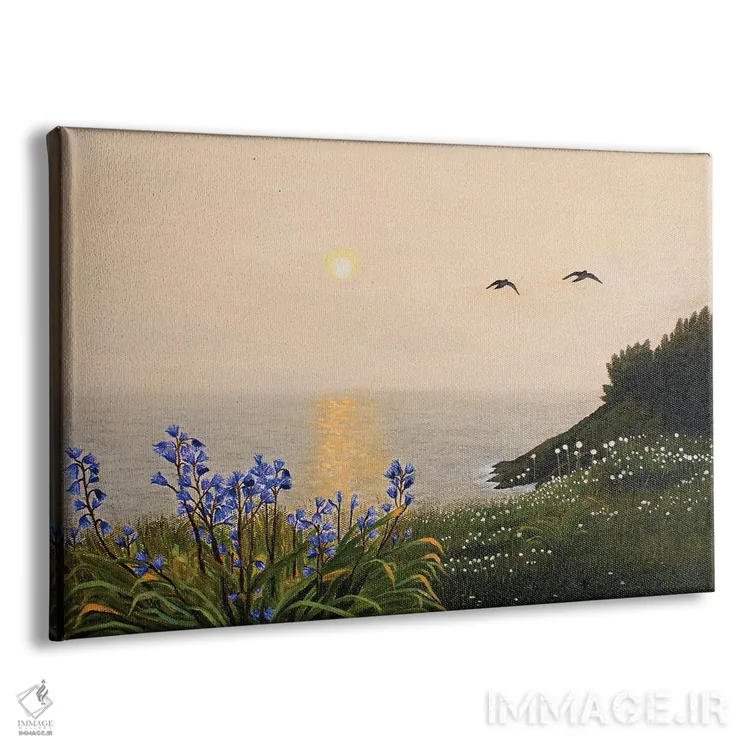 تابلو آرامگاه (ایدیل، منظره آرمانی) اثر اوگنیا روسلیک - نمای پرسپکتیو محصول