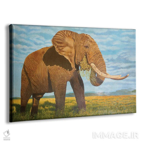 تابلو فیل اثر اوگنیا روسلیک - نمای پرسپکتیو محصول