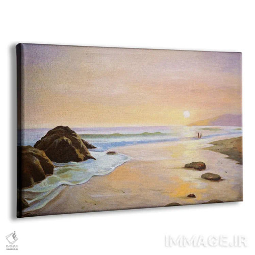 تابلو عشق در غروب اثر اوگنیا روسلیک - نمای پرسپکتیو محصول