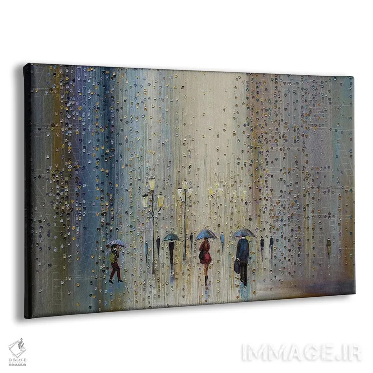 تابلو زیر آسمان بارانی اثر اکاترینا ارمیلکینا - نمای پرسپکتیو محصول