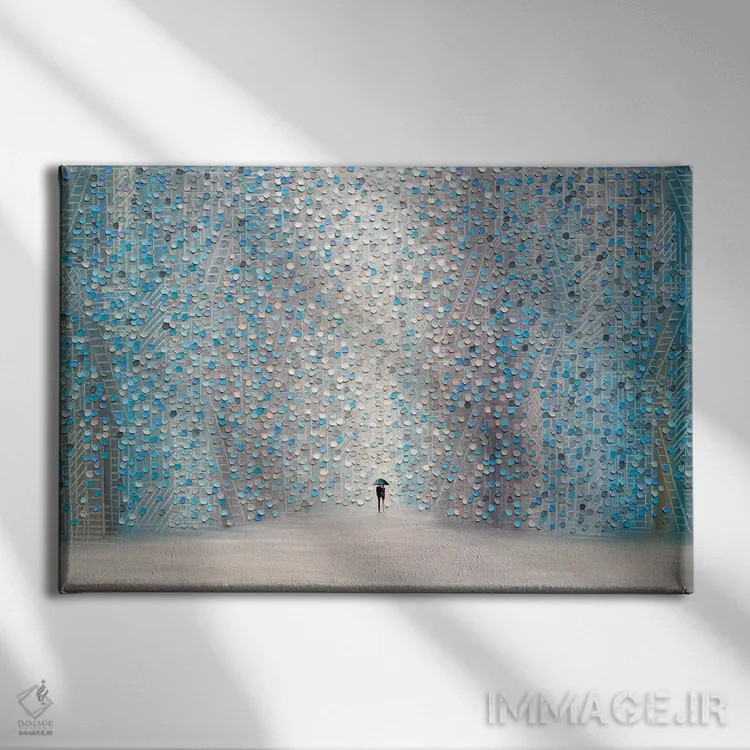 تابلو عشق در گرگومیش اثر اکاترینا ارمیلکینا - نمای روبهرو روی دیوار