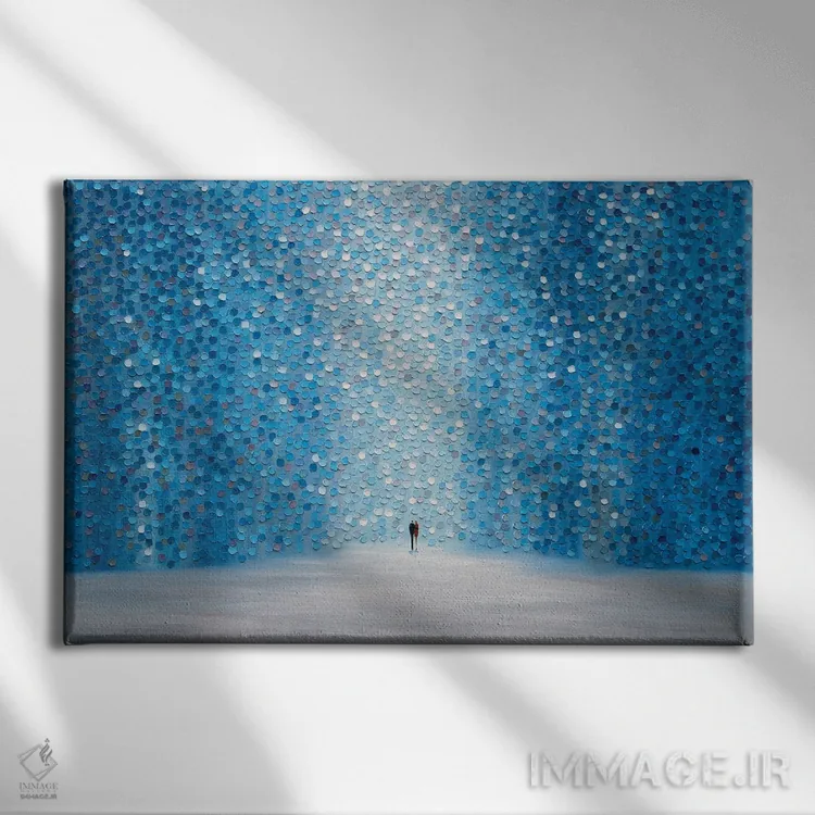 تابلو رمانتیکا اثر اکاترینا ارمیلکینا - نمای روبهرو روی دیوار