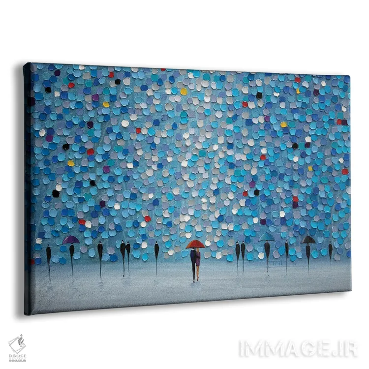 تابلو باران شاد اثر اکاترینا ارمیلکینا - نمای پرسپکتیو محصول