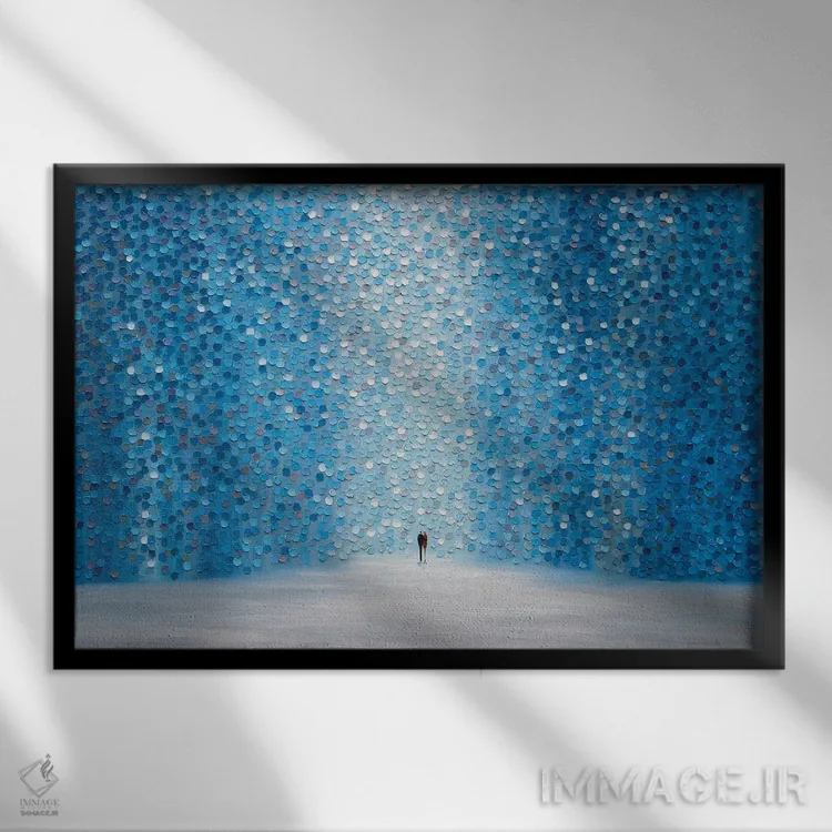 تابلو رمانتیکا اثر اکاترینا ارمیلکینا - نمای قابدار مشکی