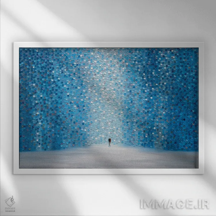 تابلو رمانتیکا اثر اکاترینا ارمیلکینا - نمای قابدار سفید