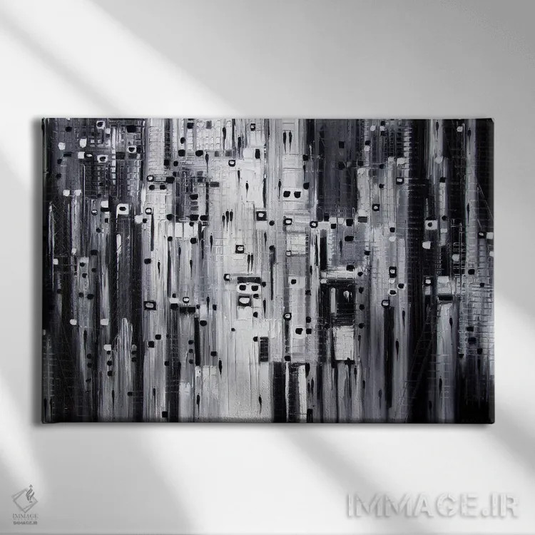 تابلو کندو شهر اثر اکاترینا ارمیلکینا - نمای روبهرو روی دیوار