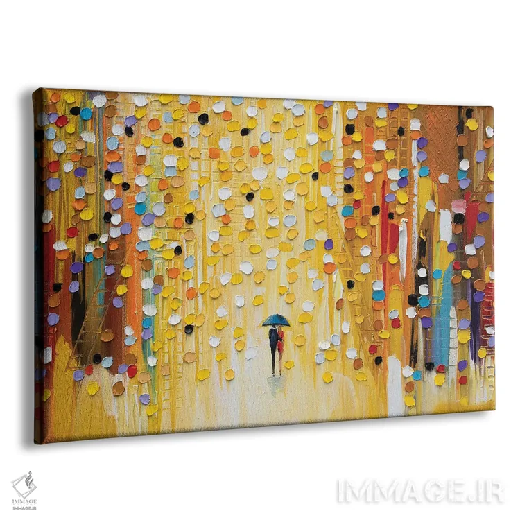 تابلو غروب داغ اثر اکاترینا ارمیلکینا - نمای پرسپکتیو محصول