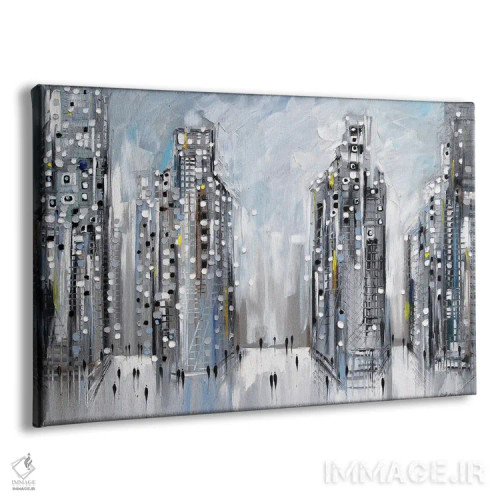 تابلو صحنهٔ خیابان شهری اثر اکاترینا ارمیلکینا - نمای پرسپکتیو محصول