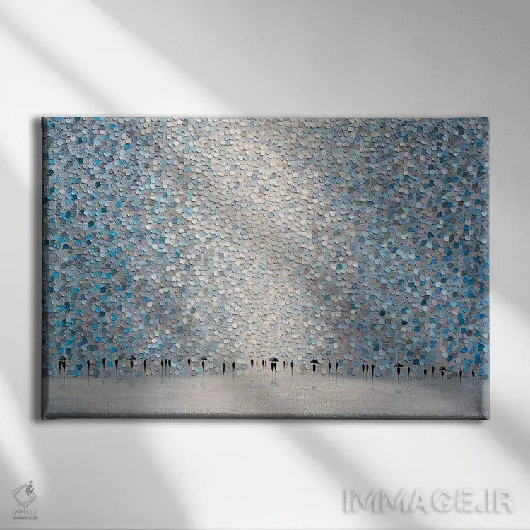 تابلو رویاپردازی اثر اکاترینا ارمیلکینا - نمای روبهرو روی دیوار