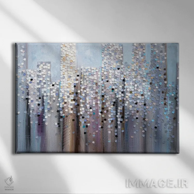 تابلو افق خیالی اثر اکاترینا ارمیلکینا - نمای روبهرو روی دیوار