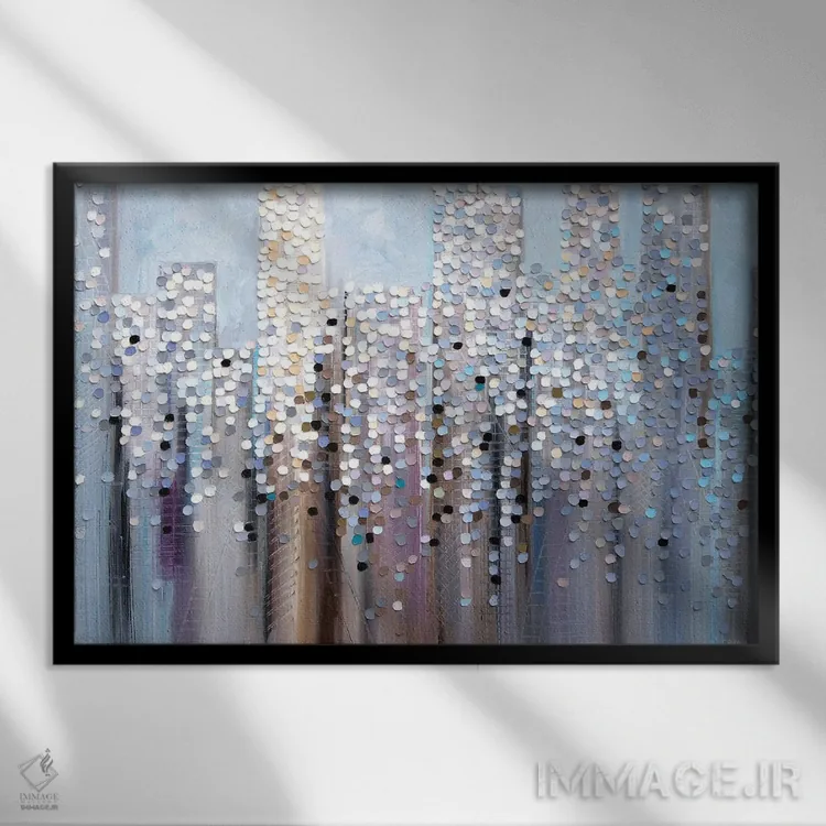 تابلو افق خیالی اثر اکاترینا ارمیلکینا - نمای قابدار مشکی