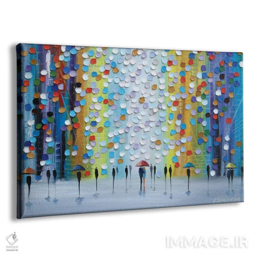 تابلو خیال بارانی اثر اکاترینا ارمیلکینا - نمای پرسپکتیو محصول