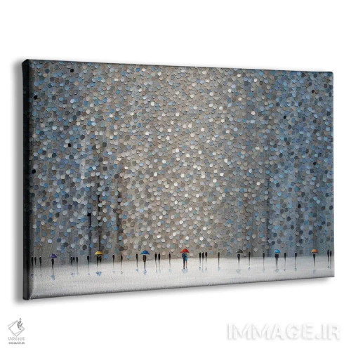 تابلو باران بینهایت اثر اکاترینا ارمیلکینا - نمای پرسپکتیو محصول