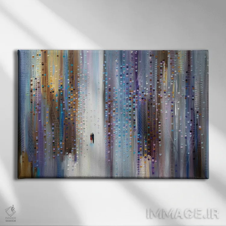 تابلو حواسپرتی فریبنده اثر اکاترینا ارمیلکینا - نمای روبهرو روی دیوار