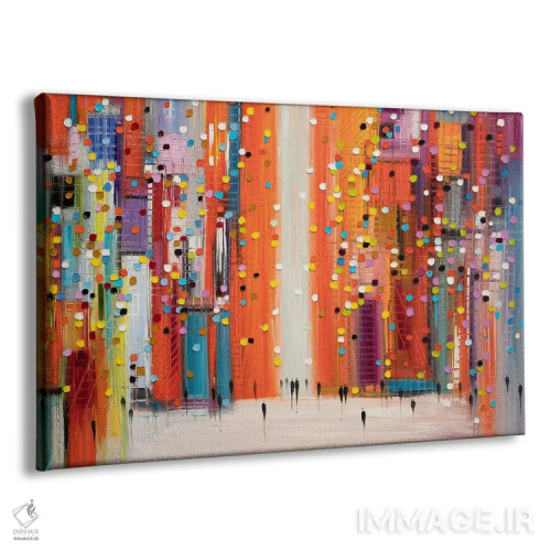 تابلو آسمان سرخ هنگام صبح اثر اکاترینا ارمیلکینا - نمای پرسپکتیو محصول