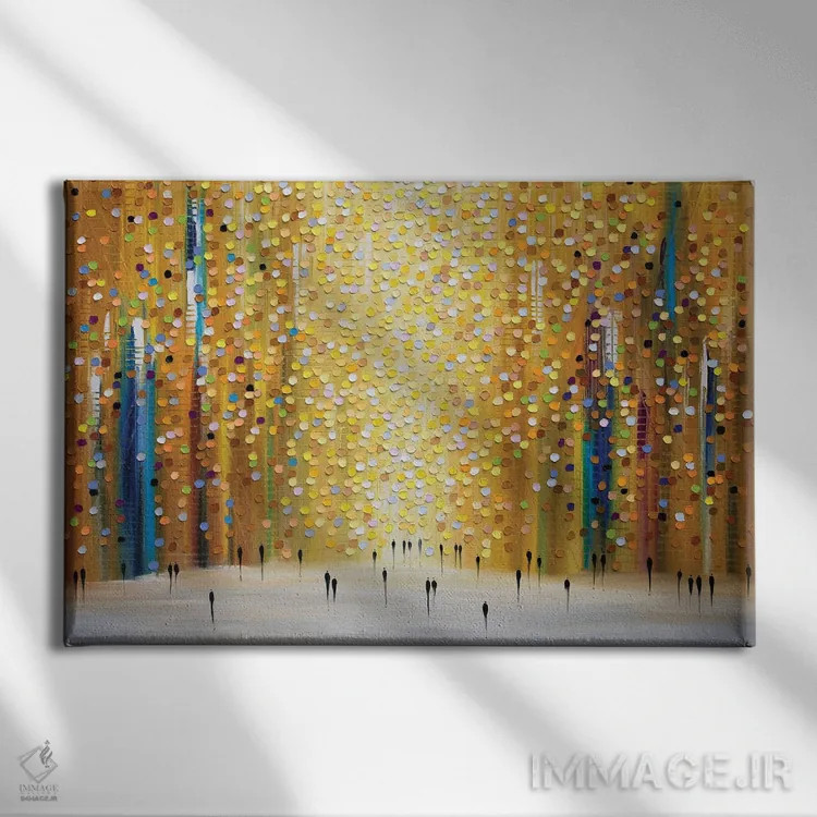تابلو آغوش گرگومیش اثر اکاترینا ارمیلکینا - نمای روبهرو روی دیوار