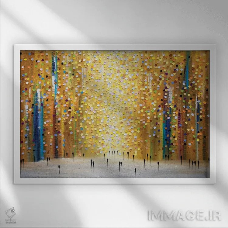 تابلو آغوش گرگومیش اثر اکاترینا ارمیلکینا - نمای قابدار سفید