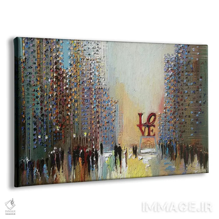 تابلو عشق اثر اکاترینا ارمیلکینا - نمای پرسپکتیو محصول