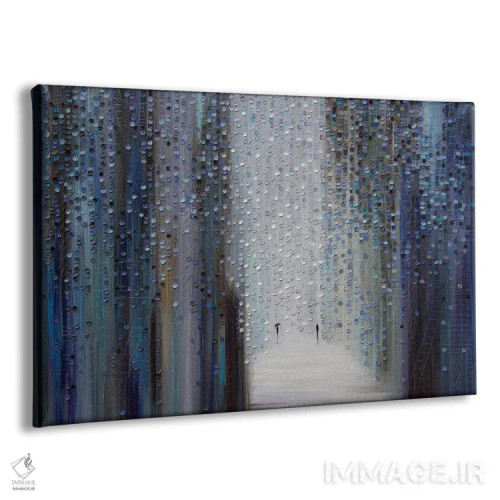 تابلو لمس باران اثر اکاترینا ارمیلکینا - نمای پرسپکتیو محصول