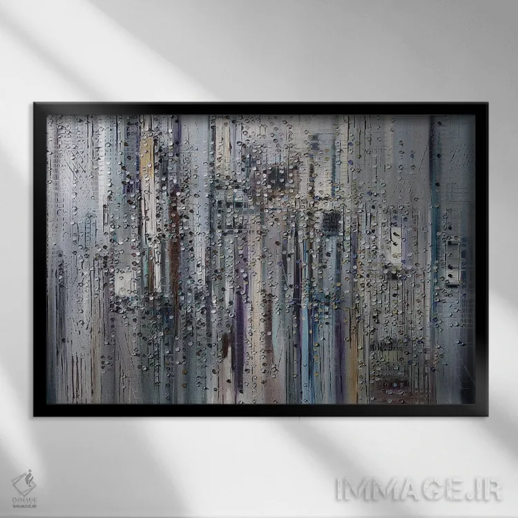 تابلو سراب اثر اکاترینا ارمیلکینا - نمای قابدار مشکی