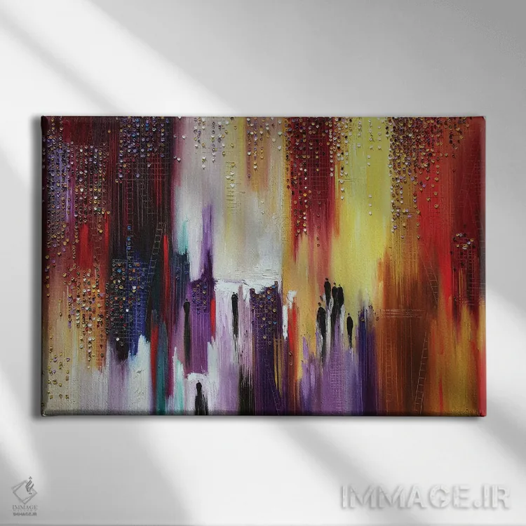 تابلو مهتاب اثر اکاترینا ارمیلکینا - نمای روبهرو روی دیوار