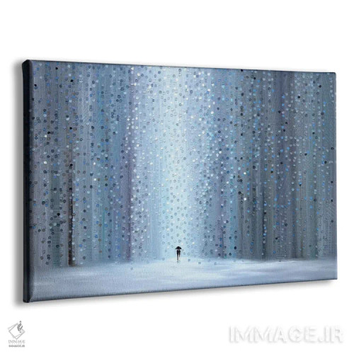 تابلو قدمزنی بارانی اثر اکاترینا ارمیلکینا - نمای پرسپکتیو محصول