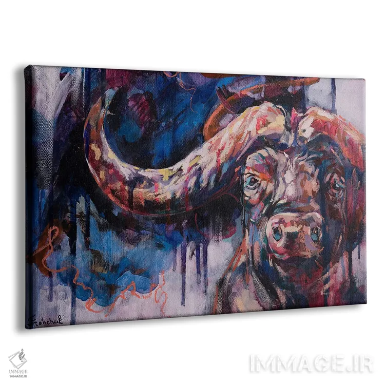 تابلو تفکر عمیق اثر استر فرانچوک - نمای پرسپکتیو محصول