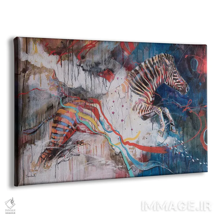 تابلو اراده امواج اثر استر فرانچوک - نمای پرسپکتیو محصول