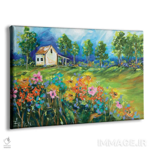 تابلو تغییر فصل اثر استل گرنگس - نمای پرسپکتیو محصول