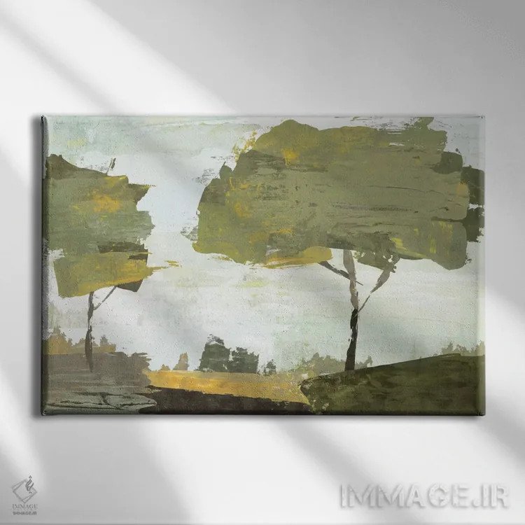 تابلو آفتاب اکتبر اثر ادوارد سلکرک - نمای روبهرو روی دیوار