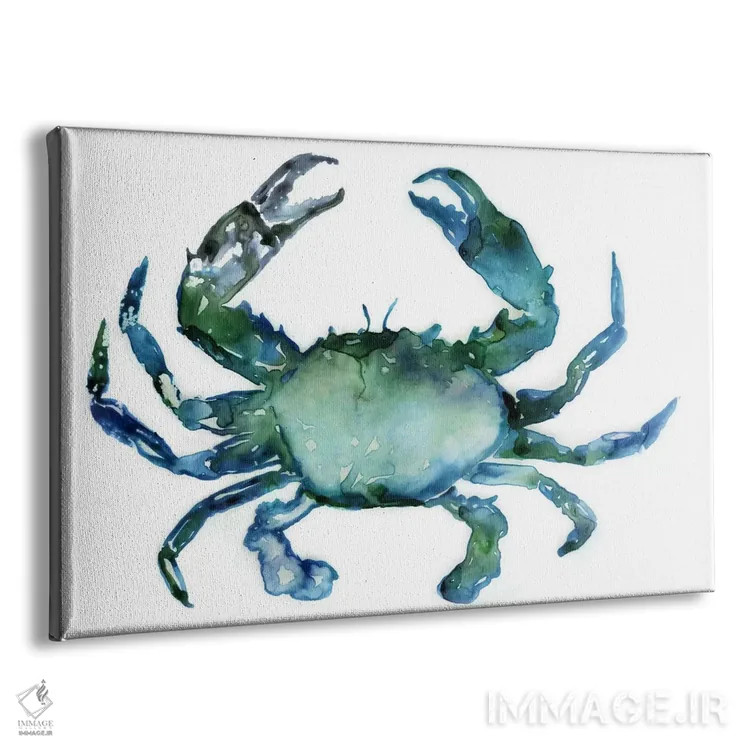 تابلو خرچنگ اثر ادوارد سلکرک - نمای پرسپکتیو محصول