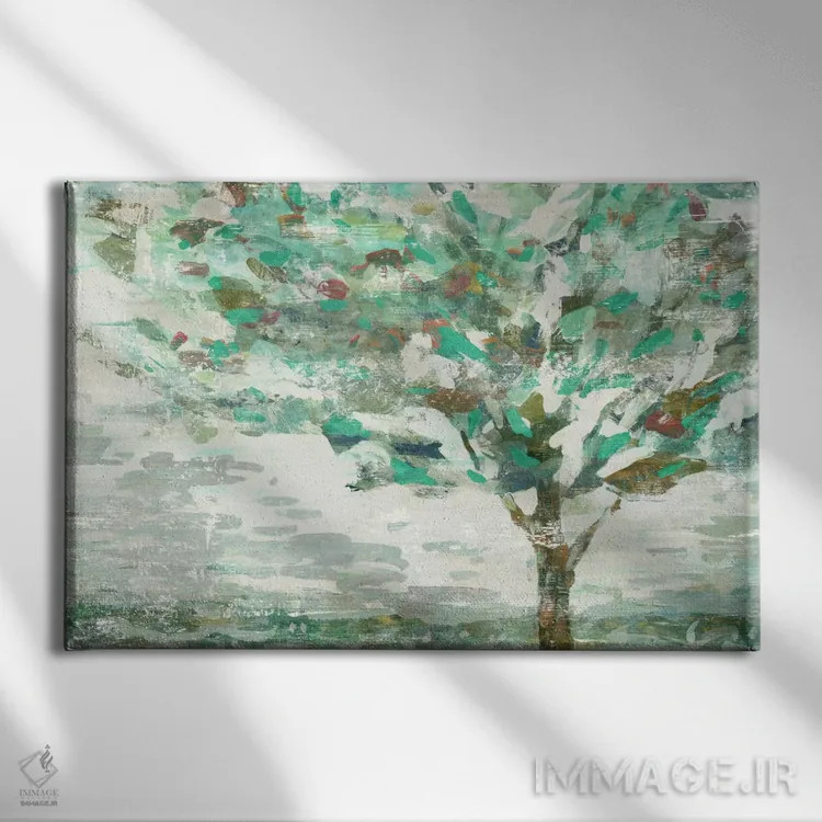 تابلو چشمانداز اثر ادوارد سلکرک - نمای روبهرو روی دیوار