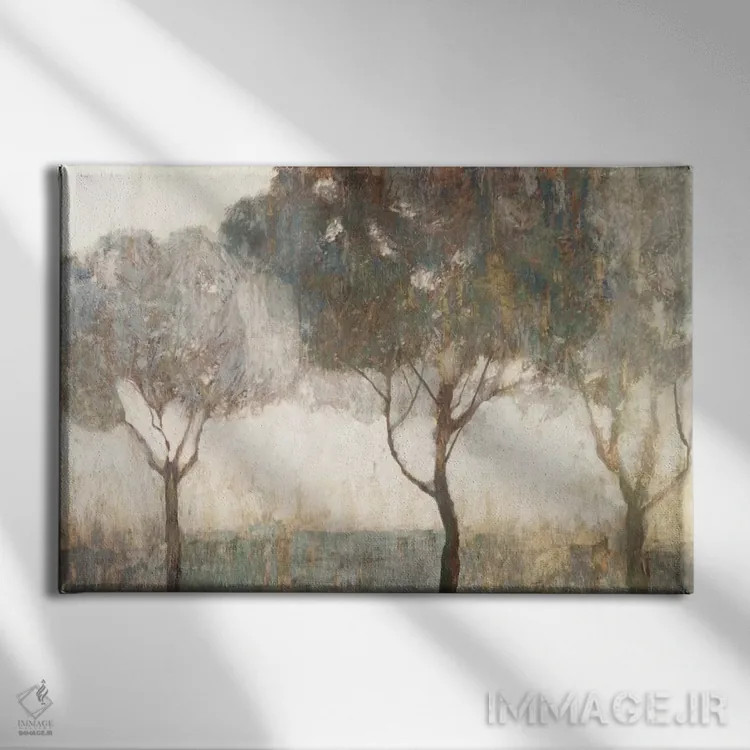 تابلو طلوع اثر ادوارد سلکرک - نمای روبهرو روی دیوار