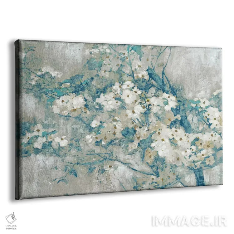 تابلو شکوفهی درخت درگوود ۲ اثر ادوارد سلکرک - نمای پرسپکتیو محصول