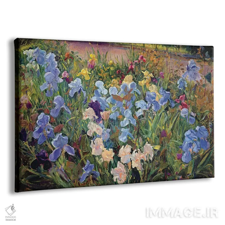 تابلو بستر زنبق، ۱۹۹۳ اثر تیموتی ایستون - نمای پرسپکتیو محصول