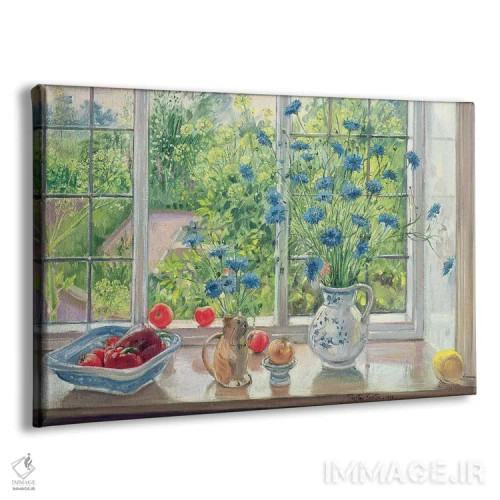 تابلو گل گندم و باغچه آشپزخانه اثر تیموتی ایستون - نمای پرسپکتیو محصول