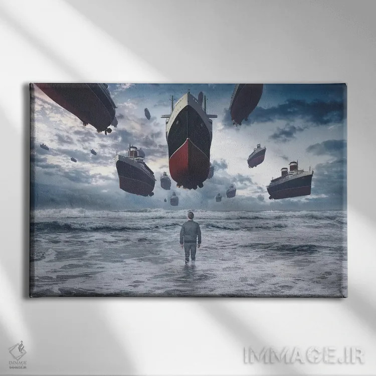 تابلو کوپابلی اثر اوگنی سولویف - نمای روبهرو روی دیوار