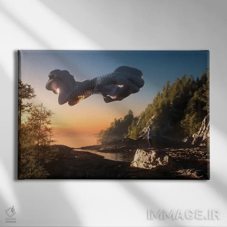 تابلو اکسیر اثر اوگنی سولویف - نمای روبهرو روی دیوار