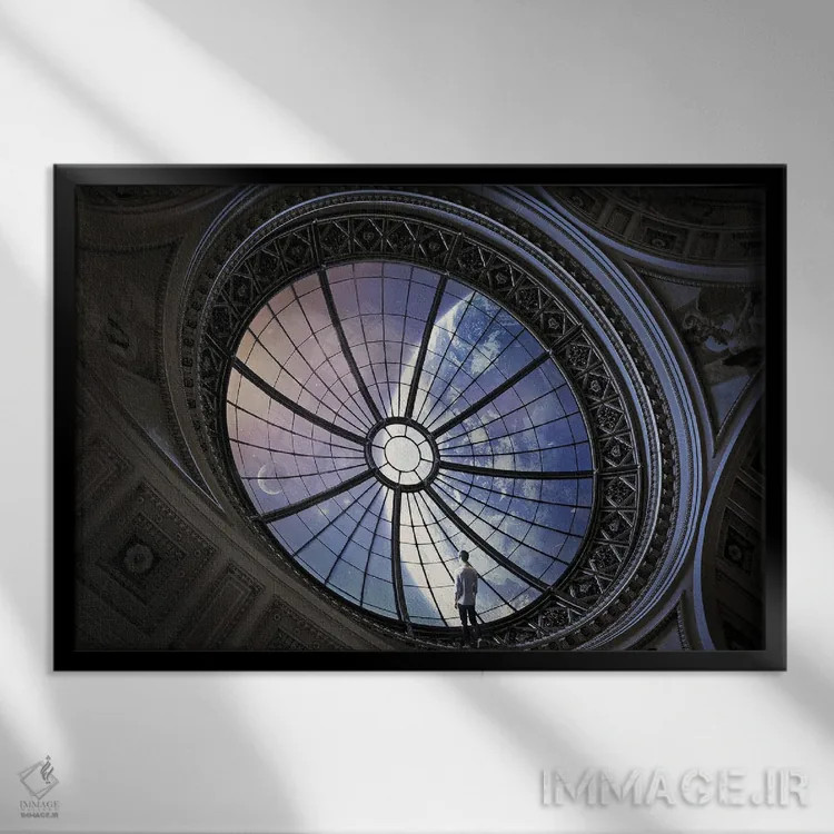 تابلو ۱۸۰۷بی اثر اوگنی سولویف - نمای قابدار مشکی