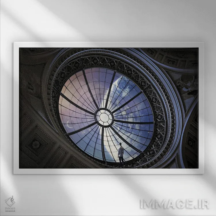 تابلو ۱۸۰۷بی اثر اوگنی سولویف - نمای قابدار سفید