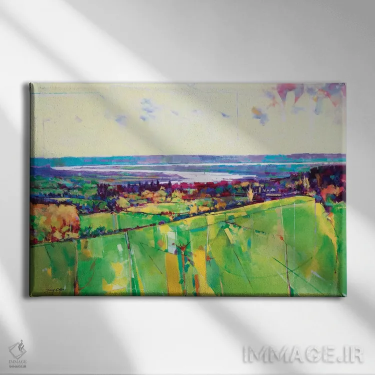 تابلو سابرینا ۱ اثر داگ ایتون - نمای روبهرو روی دیوار