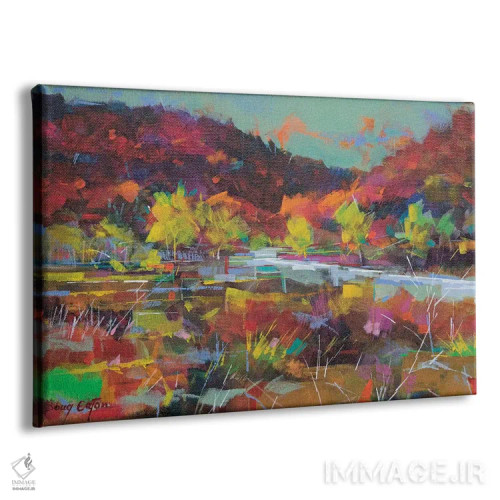 تابلو خاطرات درهٔ وای اثر داگ ایتون - نمای پرسپکتیو محصول